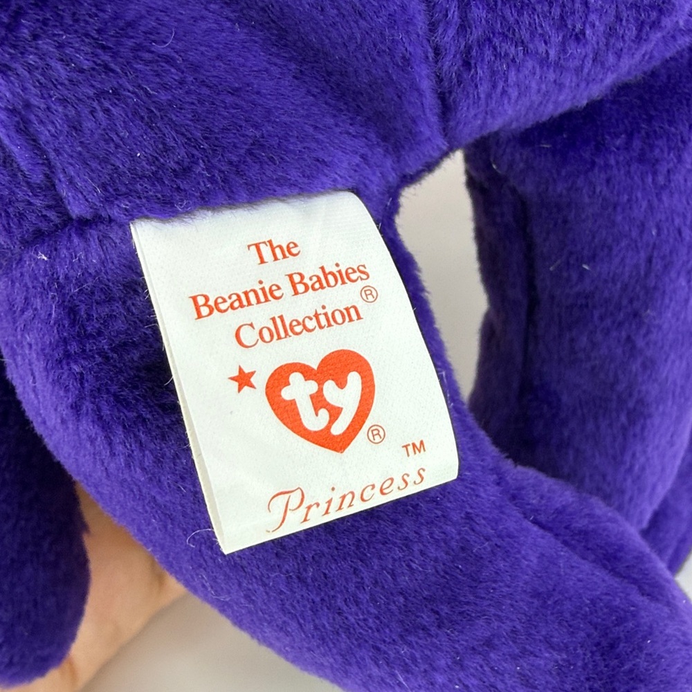 👑❤️No Tush Stamp - 1997 Princess Diana Beanie Baby - China PE - MWMT - Picture 9 of 16